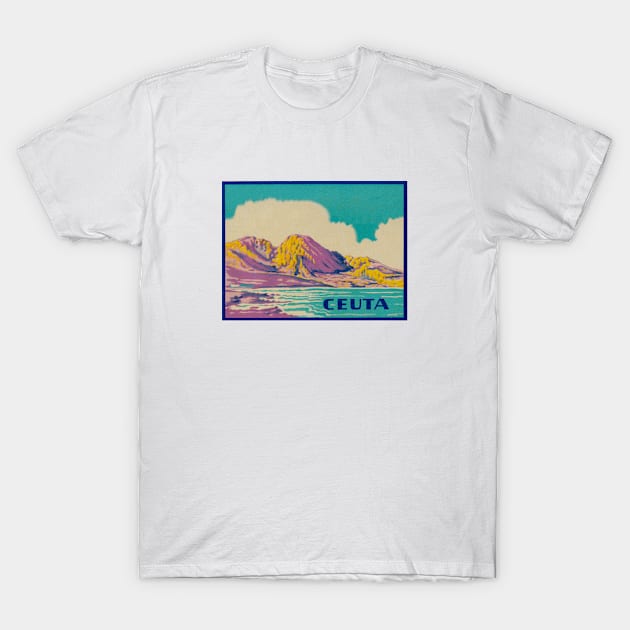 Spain Ceuta Travel Vintage T-Shirt by Tropical Blood